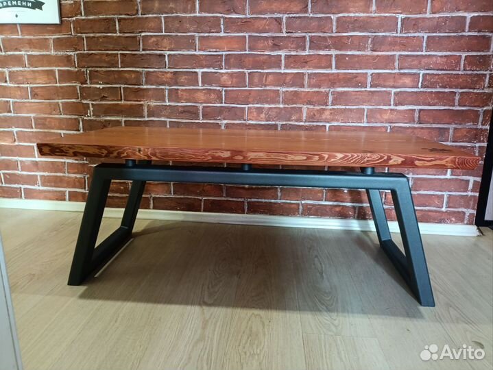 Стол из слэба, журнальный, стол из дерева