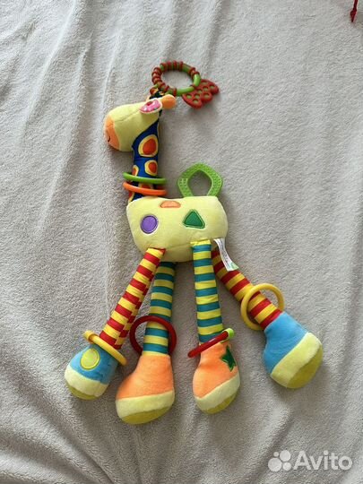 Игрушки мягкие развивающие