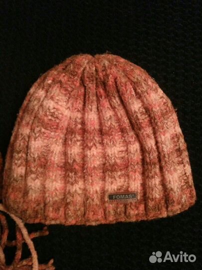 Комплект шапка зимняя и шарф