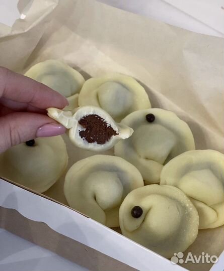 Пельмени из шоколада