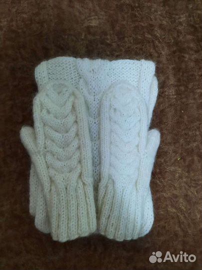 Комплект снуд+варежки
