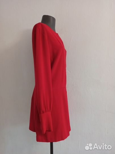 Комбинезон L Zara Trafaluc алый яркий красный