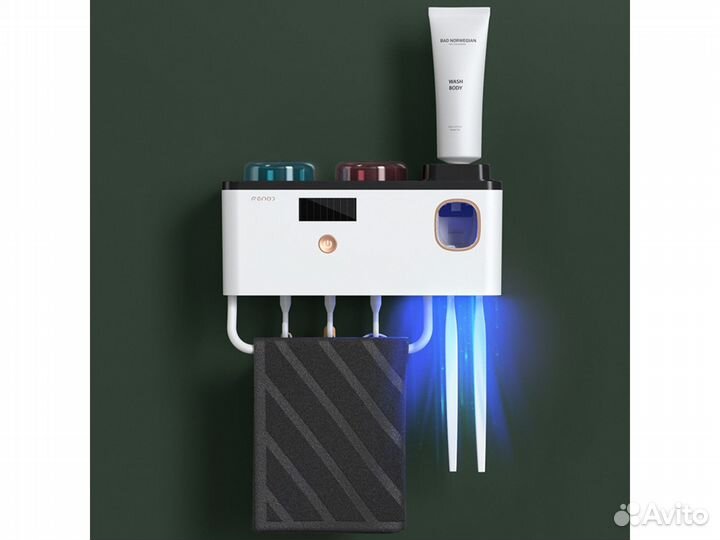 Держатель для зубных щеток с функцией стерелизатор