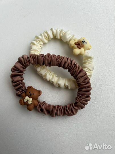 Резинка для волос шелковая