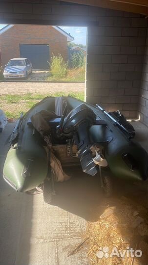 Лодка солар 350, sharmax 9,9(15), эхолот