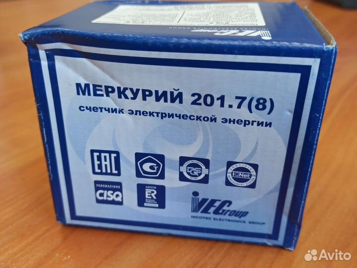 Счётчик электроэнергии Меркурий 201.7(8)