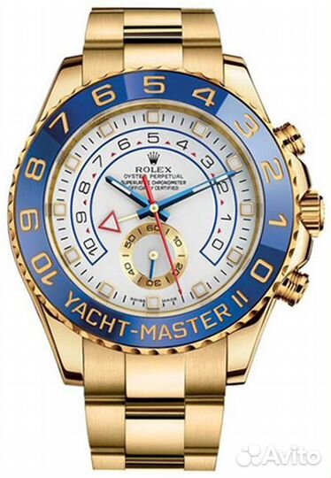 Швейцарские часы Rolex Yacht-Master II 44mm Yellow