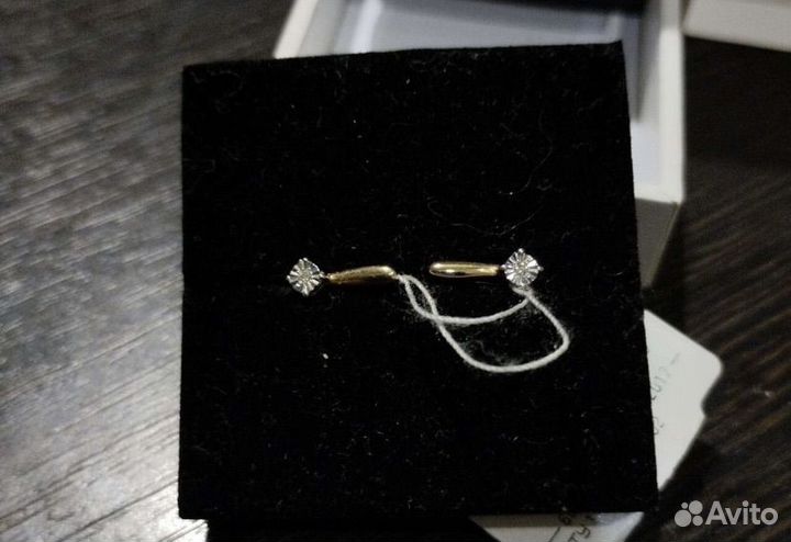 Серьги с бриллиантами