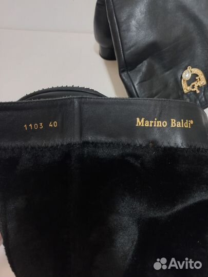 Сапоги женские натуральная кожа 40