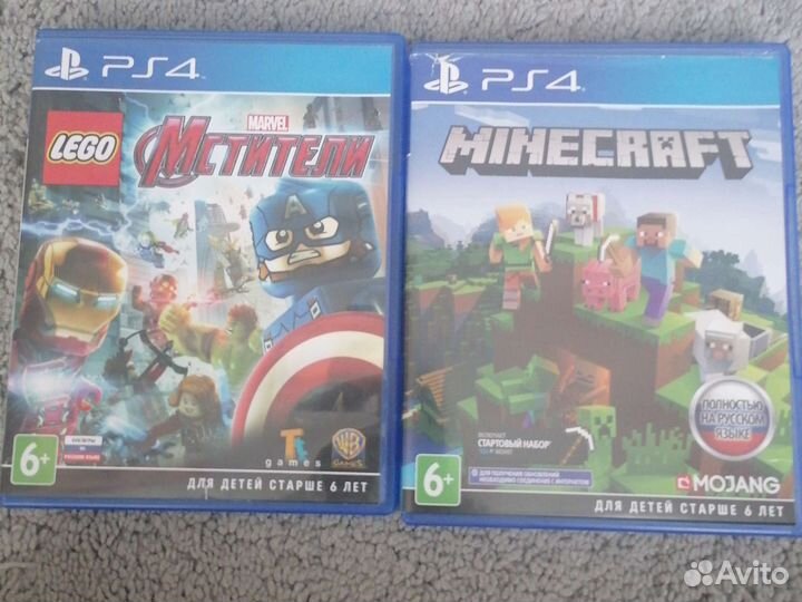 Игры для приставок ps4 minecraft, Marvel мстители