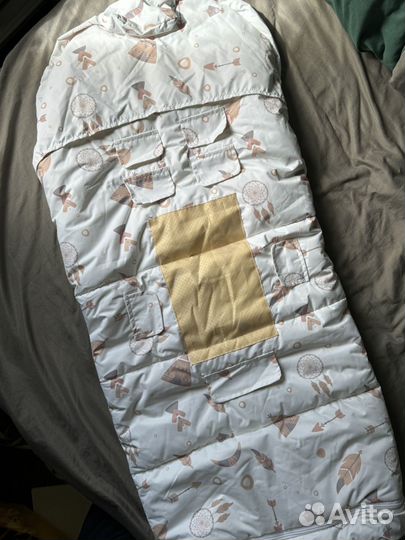 Новый Конверт в коляску зимний Мимими