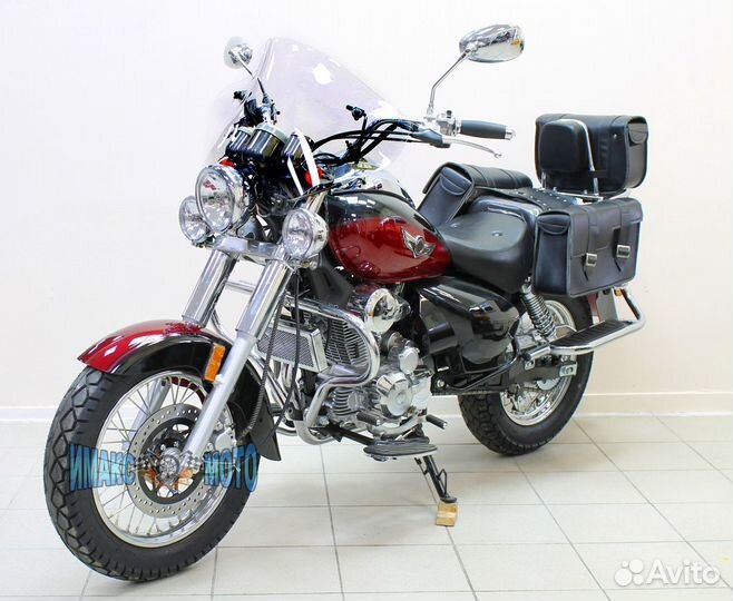 Мотоцикл Motoland Wolf 250 красный