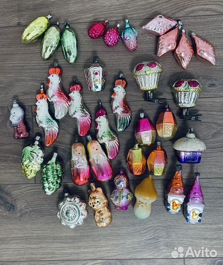 Елочные игрушки СССР