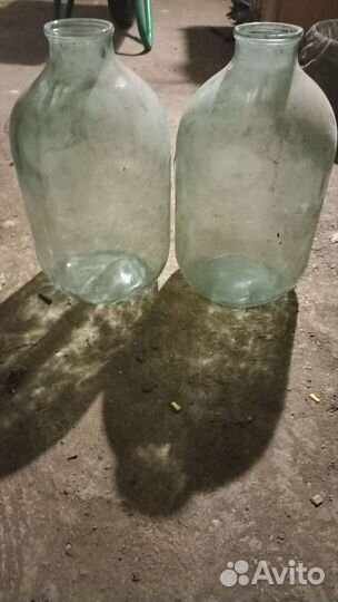 Банка 10 литров стеклянная