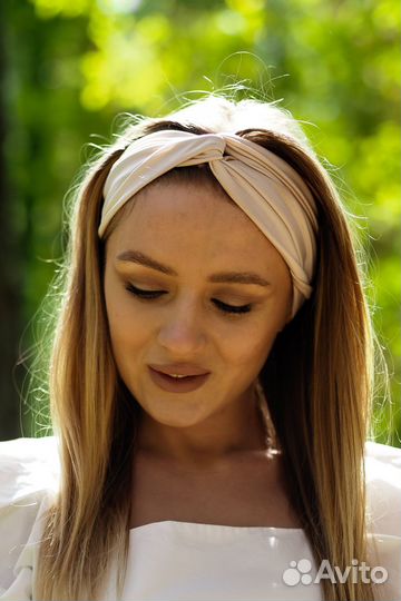 Повязка на голову под купальник и для прогулок