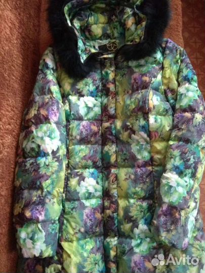 Пуховик куртка парка зима р 50-52