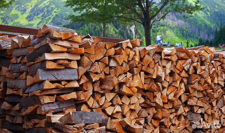 Дрова сухие ольха 50 упаковок