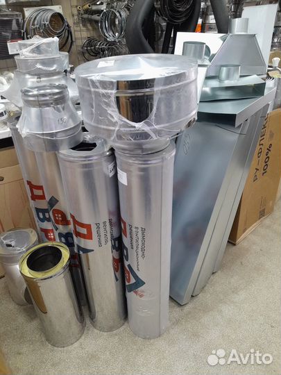 Трубы для дымохода 115, 120, 150, 200