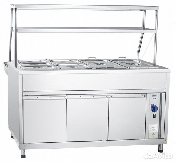 Мармит 2-х блюд Abat эмк-70км-01 (подогрев полок)