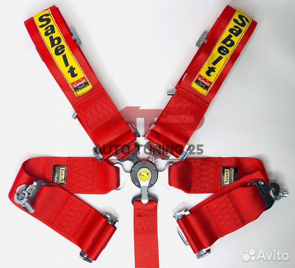 Ремни безопасности - Sabelt Style 76-50мм - 5 точе