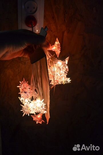 Гирлянды СССР редкие рабочие 4шт