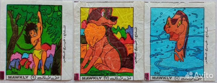 Вкладыши Luna, Маугли, Badi, Zipir и др