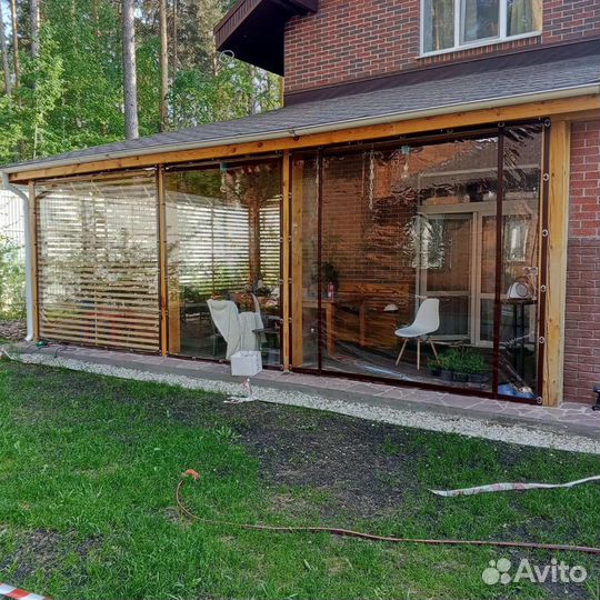 Мягкие окна под ключ любой сложности