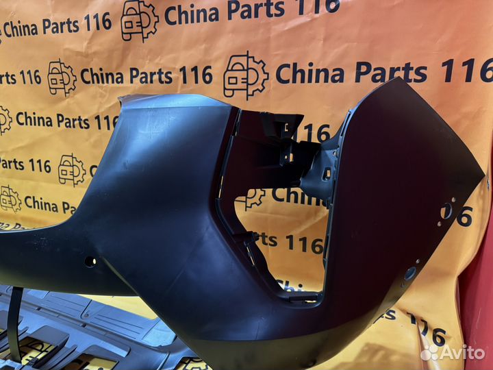 Передний бампер haval jolion рестайлинг 2024