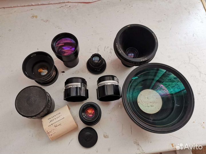 Объективы для увеличителя