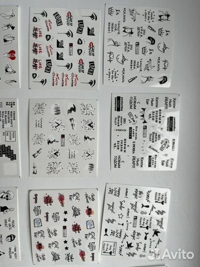 Слайдеры для ногтей 11 штук