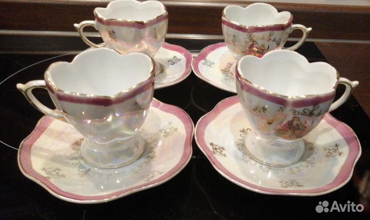 Кофейные сервизы и розетки