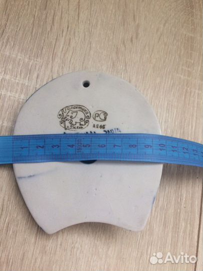 Подкова панно, оберег Гжель