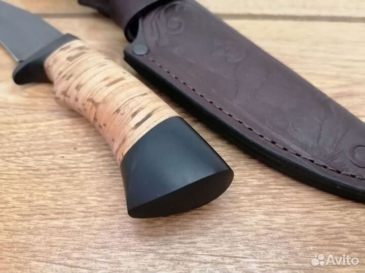 Нож Князь из дамасской стали