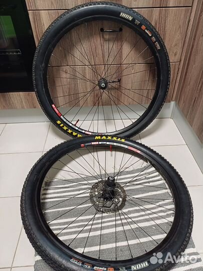 Комплект колес 29'. Shimano-Dt swiss-Maxxis