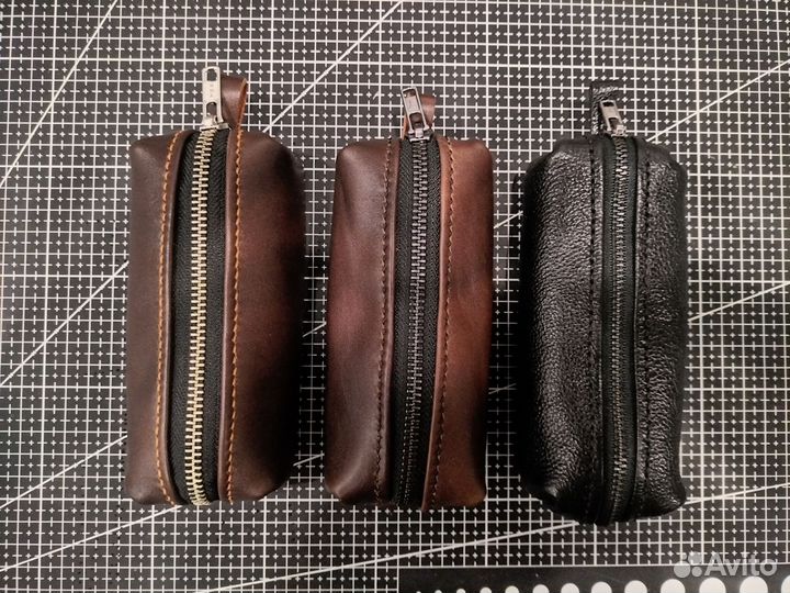 Ключница натуральная кожа