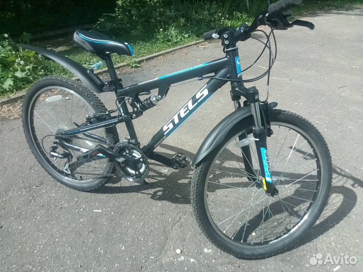 Велосипед stels 24 двухподвес подростковый