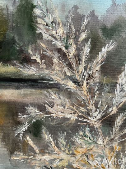 Картина маслом на холсте пейзаж