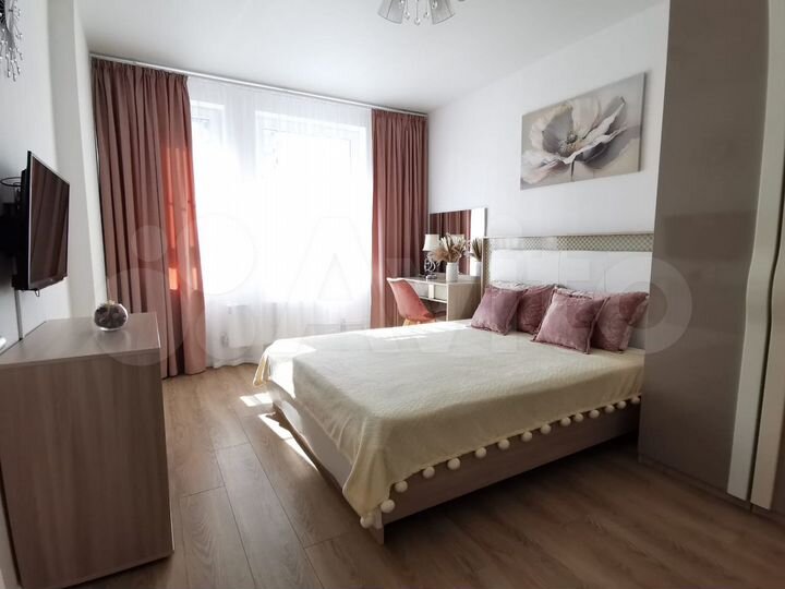 2-к. квартира, 58 м², 4/10 эт.