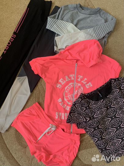 Спортивные вещи пакетом