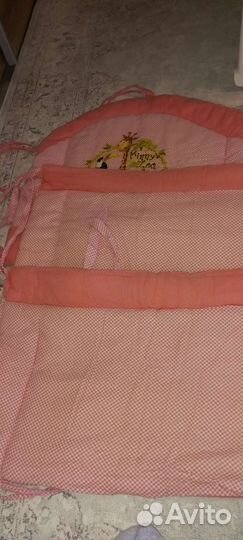 Бортики в детскую кроватку бу