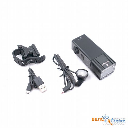 Фонарь передний gaciron V6C-400 400lm,1диод,авторе