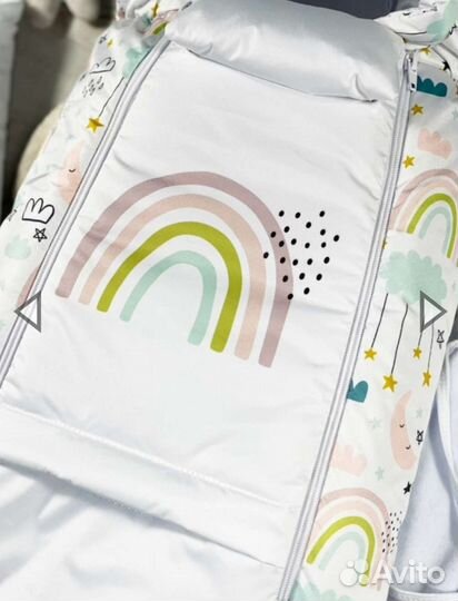 Комплект на выписку зима на меху