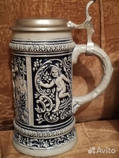 Кружка пивная Охота Gerz Германия