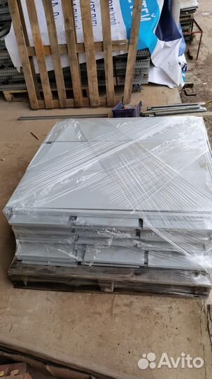 Полки металлические бу