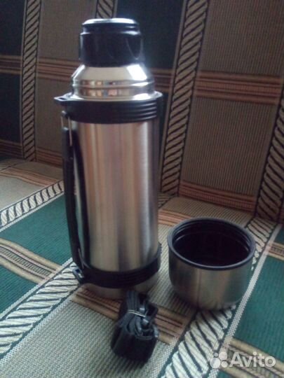 Термос из нержавейки 1литр новый