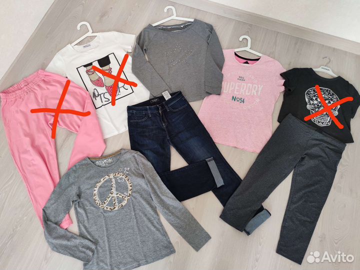 Вещи для девочки на рост 150-160см