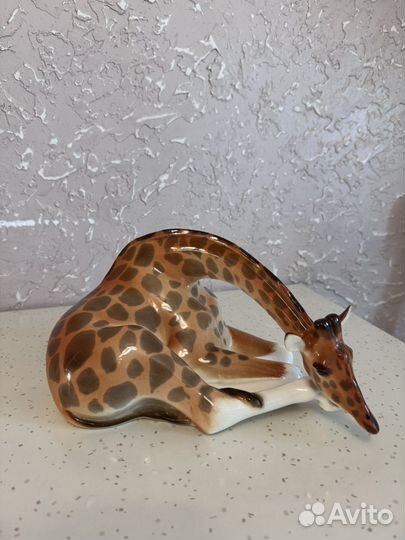 Жираф большой фарфор СССР