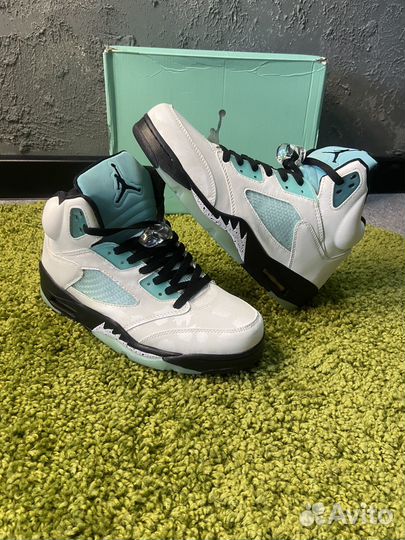 Nike Air Jordan 5 Island Green оригинал