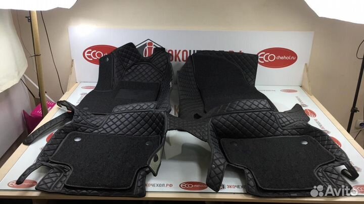 3D Коврики BMW 5 серии из Экокожи