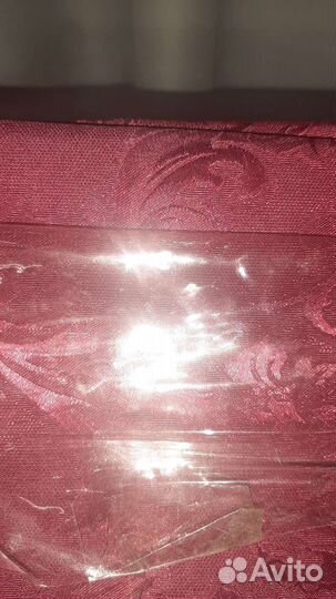 Скатерть 220х150 бордо